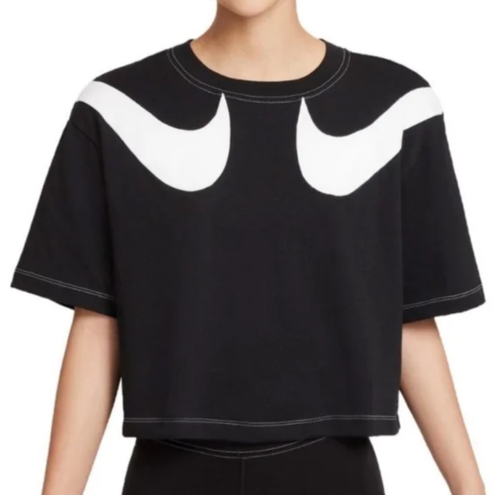 NIKE Women Crop top Swoosh On Shoulders